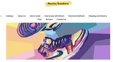 monica sneakers new website.